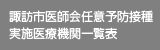 諏訪市医師会任意予防接種実施医療機関一覧表